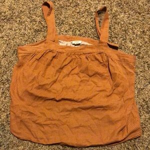 ANA flowy tank, brown and white, size XL